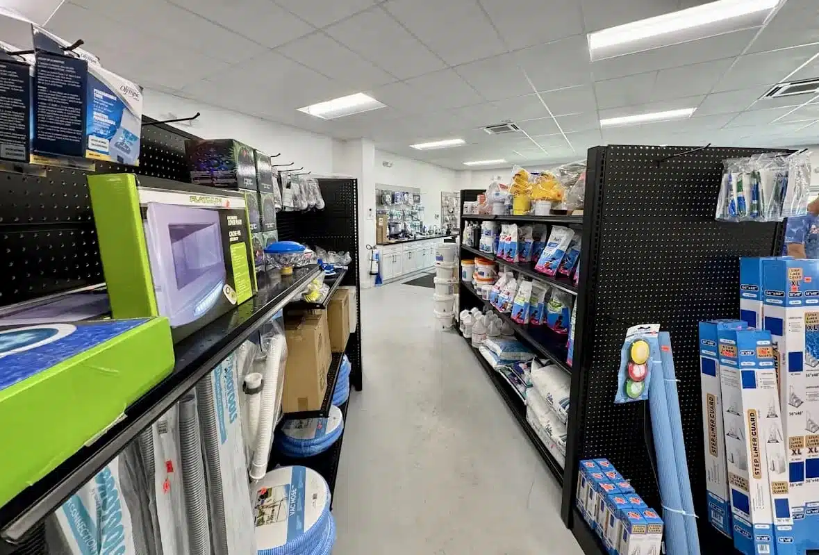 inside of Mr. Pool of Pasco's Hudson location