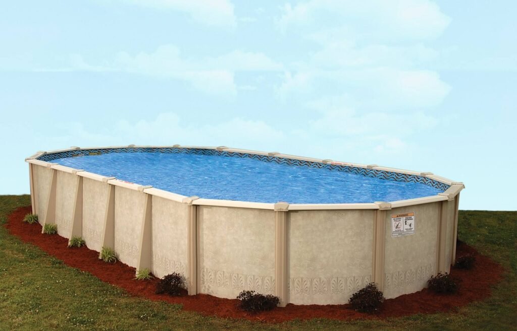 autumn breeze oval resin pool