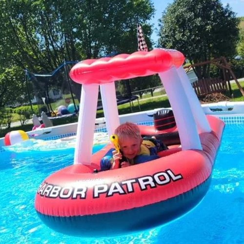 Pool Fountains, Accessories, Games, Floats, & More At Mr. Pool of Pasco & Crystal River 4 boat floatie