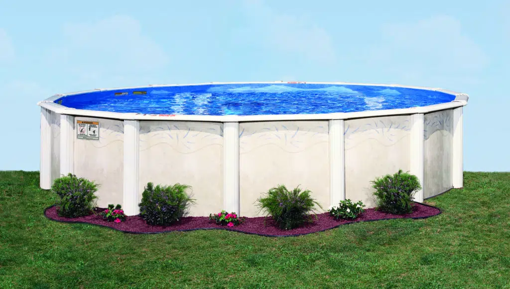 Doughboy Pools 10 desert spring round resin above ground pool
