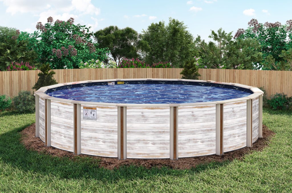 Durango Round Resin above ground pool
