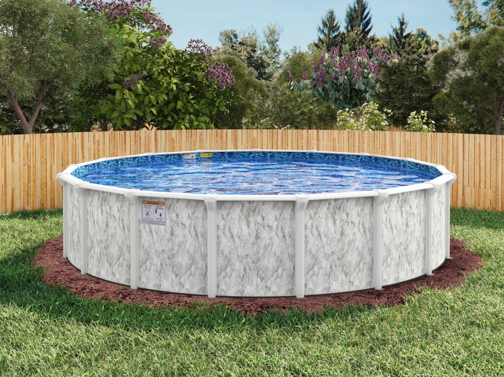 SilverSea Round Resin above ground pool