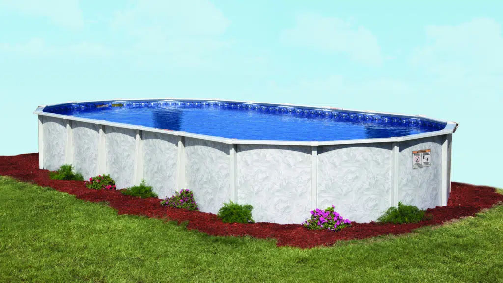 Doughboy Pools 19 Summerville Oval Steel above ground pool